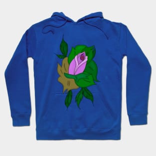 Lovely Drawing of a Flower Hoodie